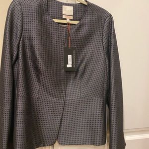 The Limited Black and Gray Blazer